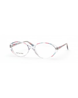 Transparentne damskie okulary